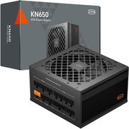 95usd PCCOOLER KN650 650W ATX 3.1 Fully Modular Power Supply, 80 Plus GoldCondensadores japoneses de 221 °F, cables flex - Img 58067414