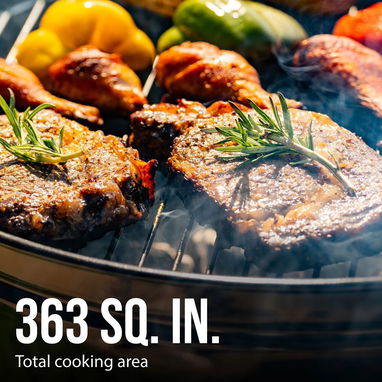 ASADOR DE CARBON PREMIUM EXPERT GRILL 22.5" + ACCESORIOS COMPLETOS ENVÍO DISPONIBLE HABANA + 15 DÍAS DE GARANTÍA - Img 124002910