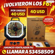 VENTILADOR RECARGABLE F6 - Img 57644240