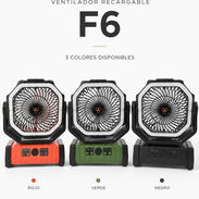 Ventilador recargable F6 - Img 57060036