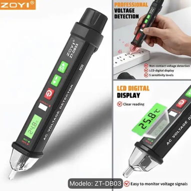 Medidor de voltaje sin contacto. Ideal para electricistas y para tenerlo en casa - 4/4