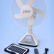 Ventilador de mesa recargable con panel - Img 53993878