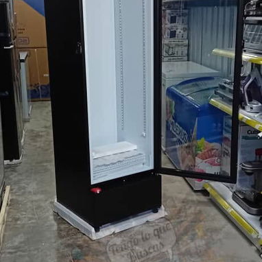 Exhibidora vertical 13.5 pies Xingx Luz Led precio $680 USD con transporte incluido Garantía  Factura - Img 124511225
