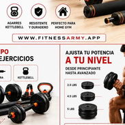 MANCUERNAS AJUSTABLES FITNESSARMY. - Img 56898014