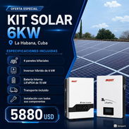 Kit solar de 6KW - Img 55957653