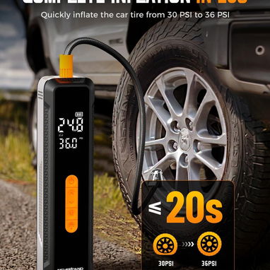 INFLADOR NEVERLAND 150 PSI 20000MAH + COMPRESOR + POWER BANK ENVÍO DISPONIBLE + GARANTÍA - 2/8