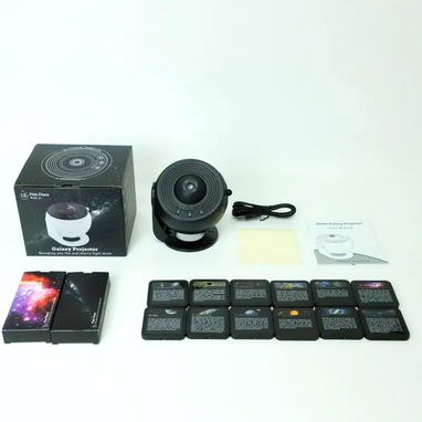 Proyector de Galaxias Estrelladas y Cuerpos Celestes Modelo BL-DQY02 con 13 Discos de Películas HD. Nuevo en caja. - 8/8