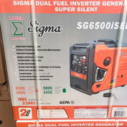 Planta eléctrica sigma de 6500w de gas y gasolina nuevas en su caja - Img 56885192