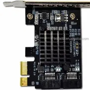 Tarjeta de expansión PCIe con 4 puertos SATA 3.0 - Img 53910172