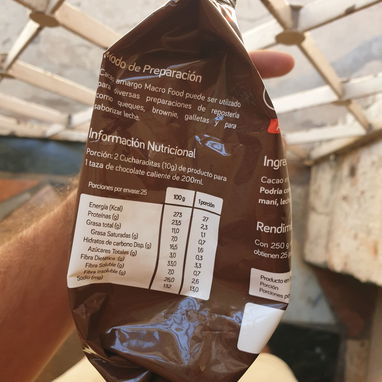 🤎Cacao 💯% Puro🤎 ✅️MACROFOOD✅️ 👉🏼sin azucar👈🏼 - Img 124793040