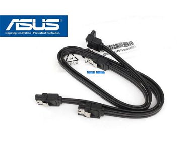 2x ASUS 45cm SATA-3 6Gb/s SSD Juego de cables de datos Cable SATA III HDD 14013-00024400 53828661 - Img 63592581