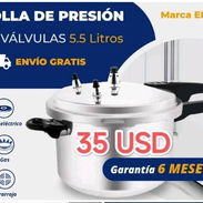 Olla de Presión de 3 Válvulas - 5.5 L - Img 57424326