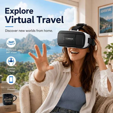 ☎️53544655 🛵 Entrega Disponible ⭐Gafas de Realidad Virtual VR 4K – Modelo 2026 ⭐ - 3/9