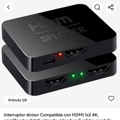Se venden variedad de cables y adaptadores HDMI, display port, VGA - Img 121018492