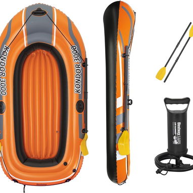 Bote inflable de goma, color naranja Bestway Kondor 3000 61102 - Img 101405616