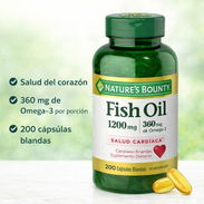 ✔Omega 3 de 1200mg 200 Tabletas precio 22$ - Img 55855931