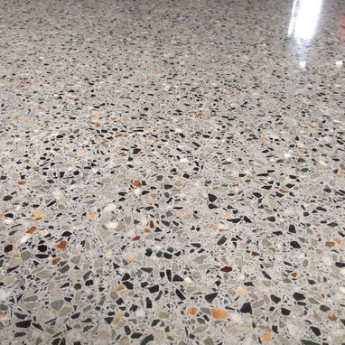 PISO CON UN ACABADO TIPO GRANITO - 6/6