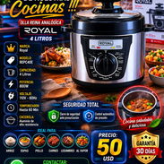 🍲 ROYAL 🍲 OLLA REINA ROTAL 4 LITROS 800W. MENSAJERIA CON FACTURA Y GARANTIA. 📲 54833699 - Img 55652581