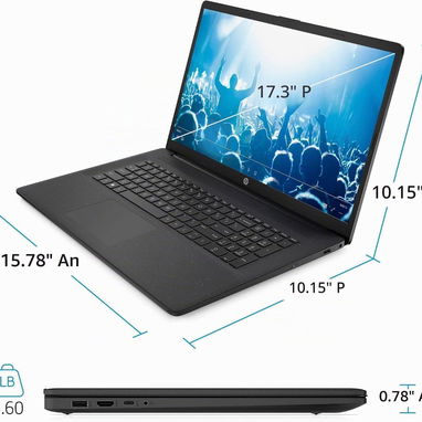 💻 Laptop HP 17-CN3327DX | Core i7-1355U | 16GB RAM | 1TB SSD 💻 - 2/5