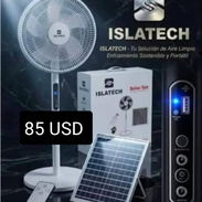 Ventiladores recargables con panel - Img 56363432