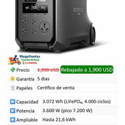 Ecofrow Delta 3 Ultra estación de energia 💯💢💥💙 - Img 56391593