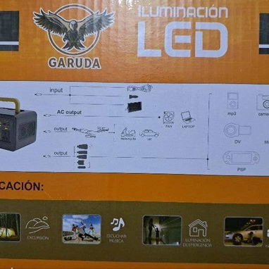Estación de carga de 108WH y picos de 300W con panel solar - 4/4