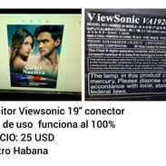 Monitor de computadora  viewsonic 19" - Img 58377467