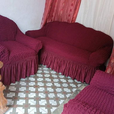 ☕️Forros de Muebles 3-1-1 con Falda /55 usd☕️ - 9/10