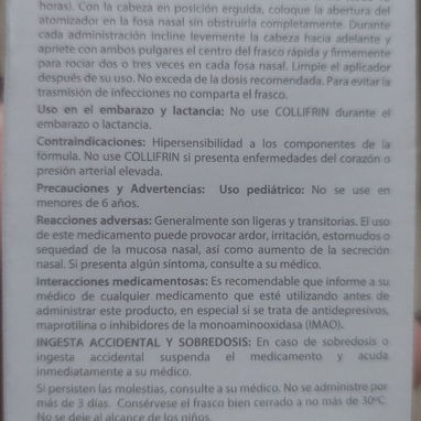Oximetazolina, gotas nasales frasco de 20ml - 2/3