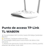 Punto de acceso TP-Link TL-WA801N - Img 56066693