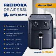 Freidora de Aire de 5.5 Litros EKO - Img 57801541