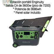 Estación de energía portátil marca ENGINUITY, con 3600w de salida y 3686wh 😱, justo lo que necesitas, ahora a tu alcanc - Img 54808365