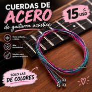 Cuerdas de acero para guitarra acústica - Img 58349226