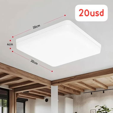 Lampra led de 48w. Plafon redondo y cuadrado - Img 123795678