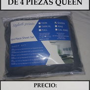 JUEGO DE SÁBANA DE 4 PIEZAS QUEEN, ENTREGA DE FACTURA. VARIEDAD DE ARTÍCULOS DEL HOGAR, ELECTRODOMÉSTICOS, ETC - Img 54692641