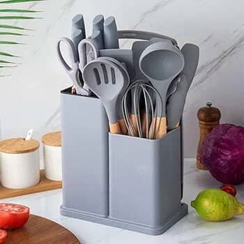Set de utensilios de silicona para cocina de 19 piezas (uh) - Img 111942160
