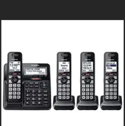 TELEFONOS INALÁMBRICOS DE 4 BASES CON CONTESTADORA AUTOMÁTICA NUEVO ENSU CAJA - Img 50138677
