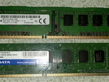 Vendo dos ram de DDR3 de 4gb poco uso - Img main-image-45670364