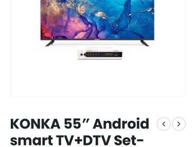 Tv Konka de 55 Pulgadas Con Cajita Smart Tv Nuevo En Caja 📦 - Img main-image-45595434