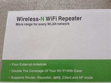 Potente Repetidor/Extensor WiFi+punto de acceso(AP) - Img 64807209
