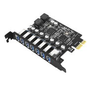 ✳️ Tarjeta PCI USB 7 Puertos SUPER CALIDAD ⭕️ Tarjeta PCI-E a USB 3.0 NUEVA - Img 45041293