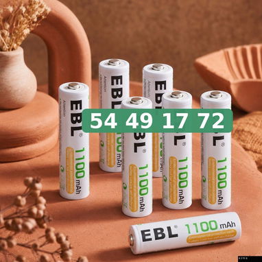Pilas Recargables AAA EBL - 3/3