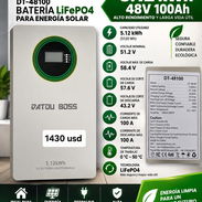 Batería de litio DatouBoss 5.12kwh, paratuhogar2 💯 - Img 58297859