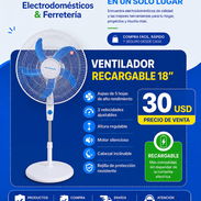 Ventilador recargable 18" - Img 50509981