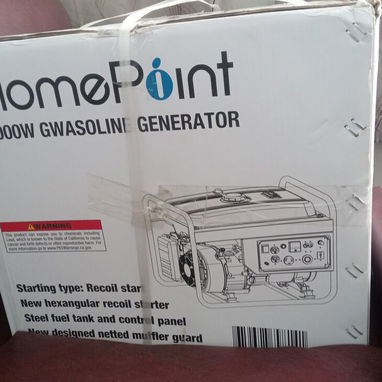 Vendo Generador eléctrico de Gasolina 4000 wat en su caja - Img 119959256