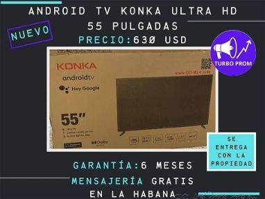 Android TV Konka Ultra HD 55 pulgadas - Img main-image-45840923