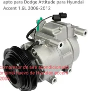 Compresor de aire acondicionado de hiunday accent 1.6 - Img 48895038