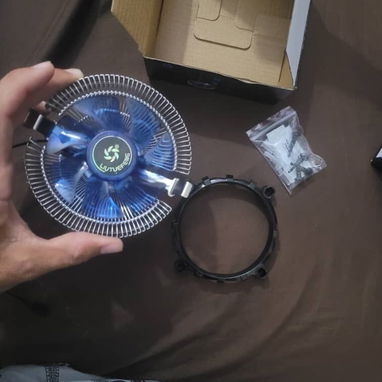 [PC]💻Disipador para tu cpu de aluminio compatible con socket amd y intel y de obsequio una pasta térmica - 2/2