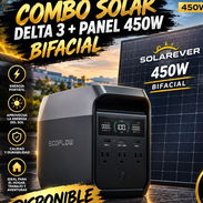⚡Ecoflow Delta 3 + Panel Bifacial 450W 🚛 Transporte x costo adicional - Img 58036645