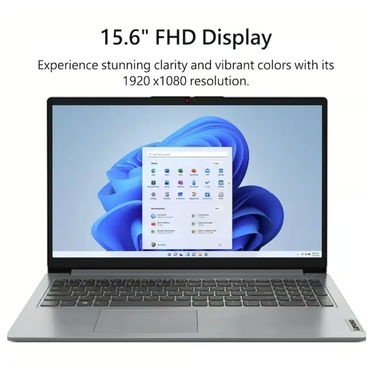 LAPTOP LENOVO IDEAPAD 1 15.6" FHD - Core i5 1335U + 8GB + 256GB + BASE ENFRIADORA REGALO - $540 USD - 3/6